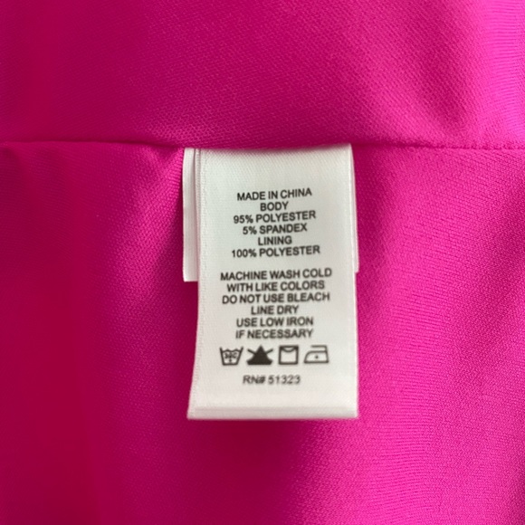 Cece Tie Sleeve Shift Dress, pink, XS - Picture 4 of 5